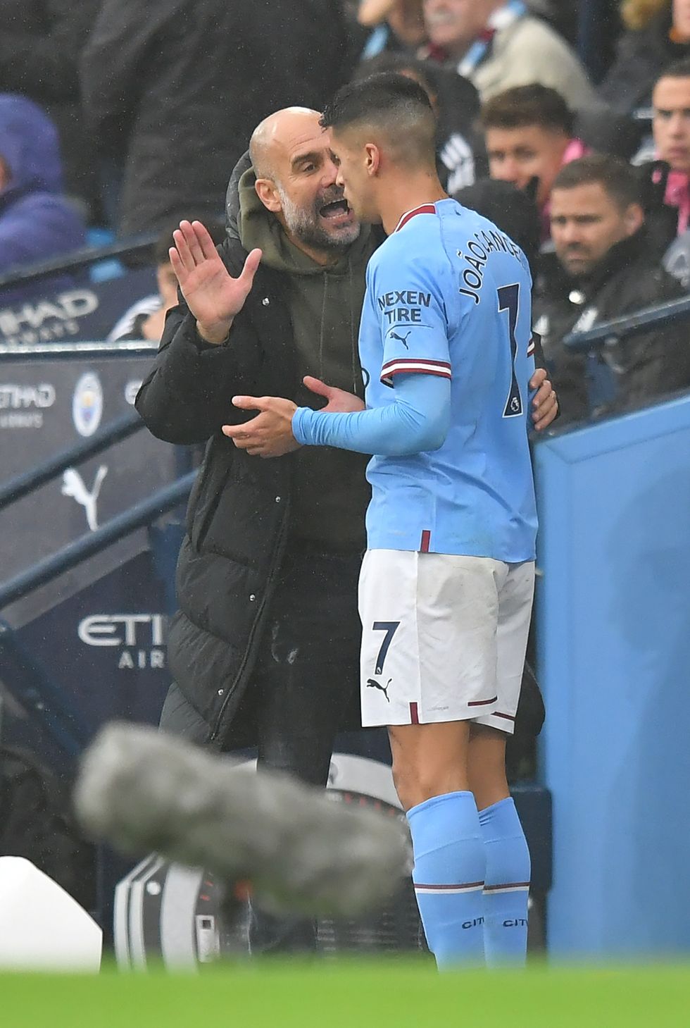 Pep Guardiola Joao Cancelo