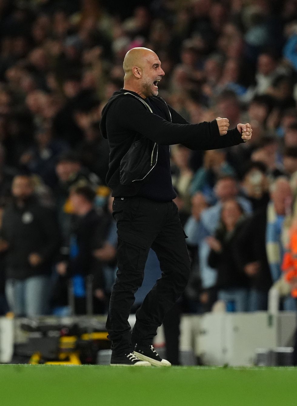 Pep Guardiola Man City Aston Villa