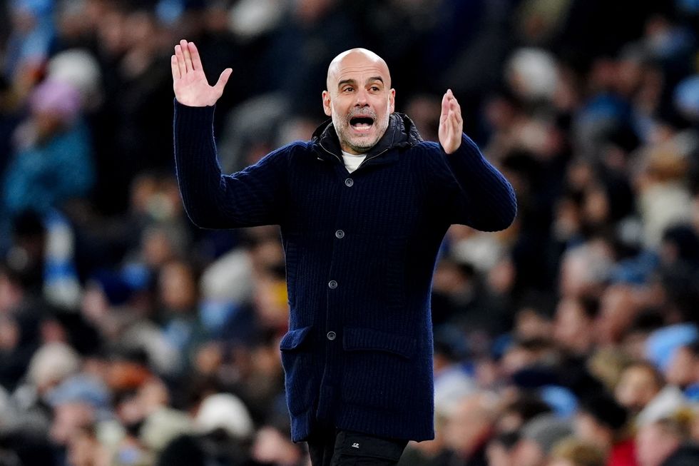 Pep Guardiola Man City Club Brugge