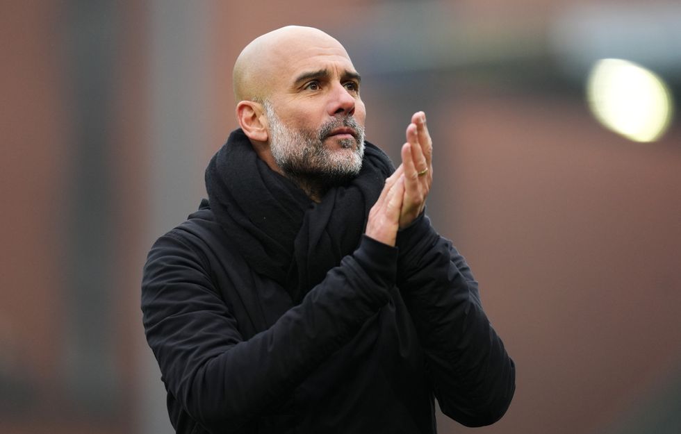 Pep Guardiola Man City Leyton Orient