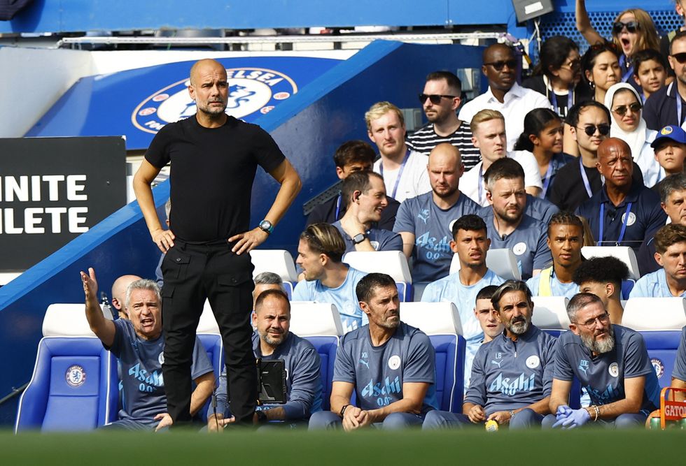 Pep Guardiola Man City
