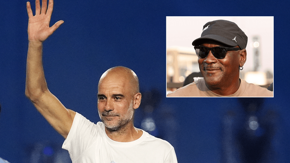 Pep Guardiola, Michael Jordan