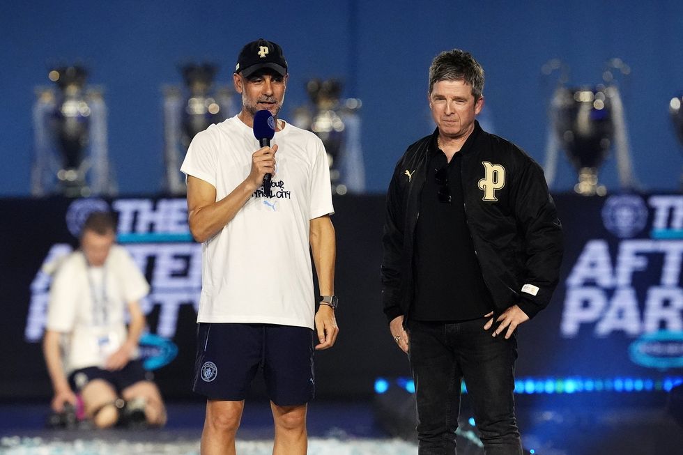 Pep Guardiola, Noel Gallagher