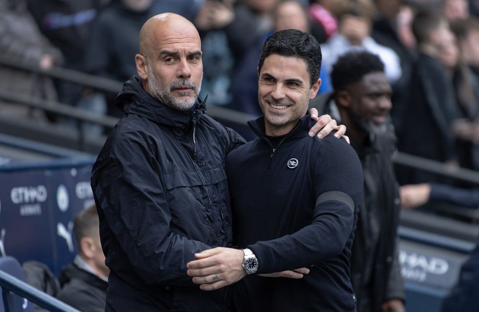Pep Guardiola's former assistant Mikel Arteta has turned Arsenal into title challengers