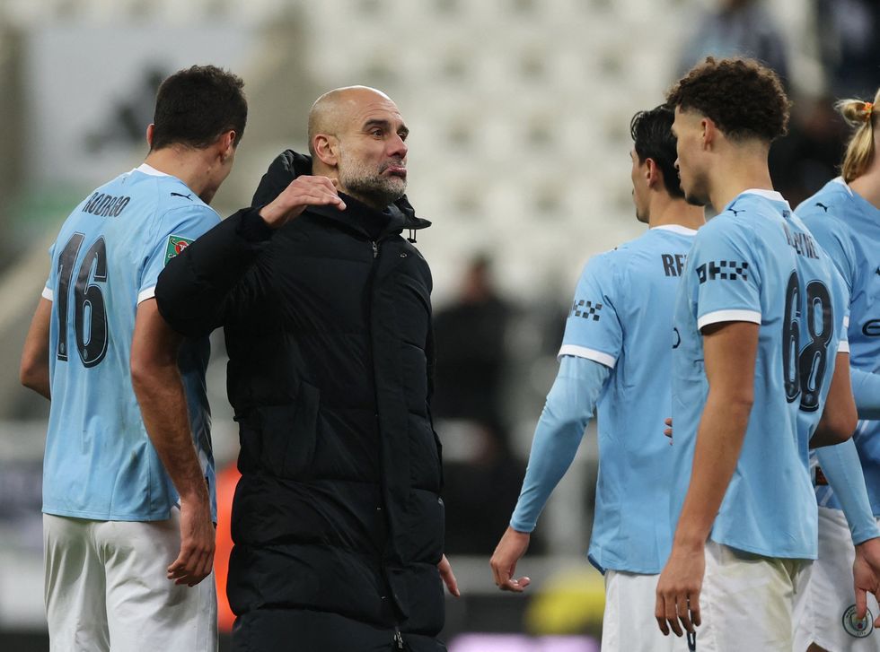Pep Guardiola's men are in charge after a 2-0 win at St. James' Park