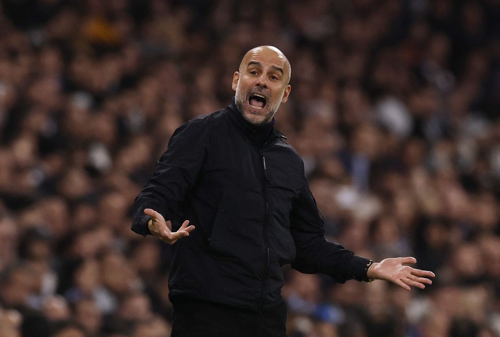 Pep Guardiola was pleased with his side's performance against Real Madrid