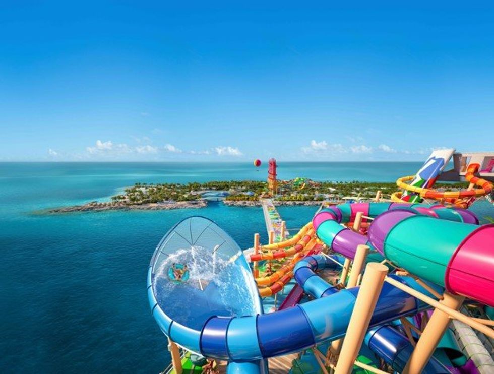 Perfect Day at CocoCay and slides