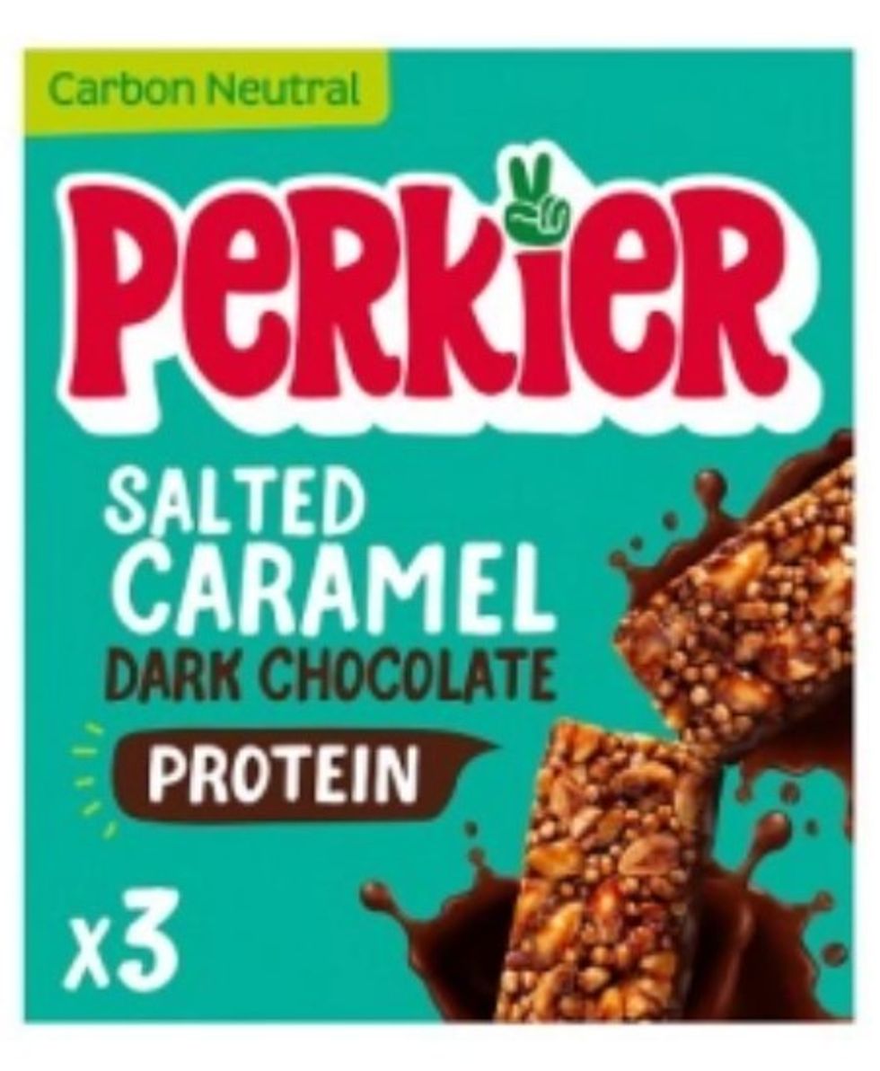 Perkier Salted Caramel Dark Chocolate bars
