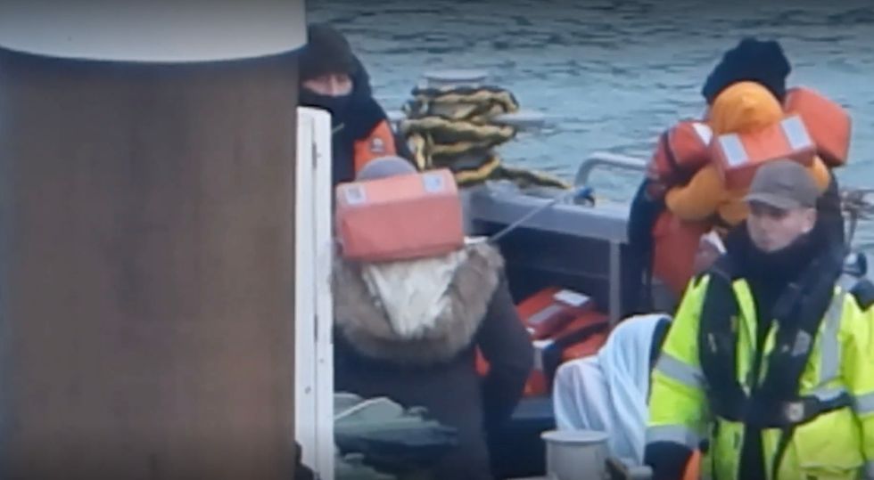 Persistent bad weather has largely prevented small boats making the journey