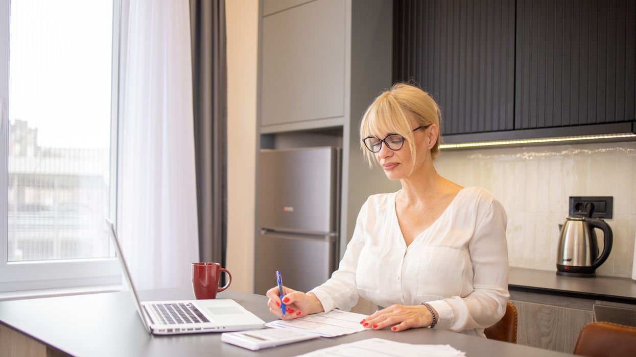 Person checks tax code