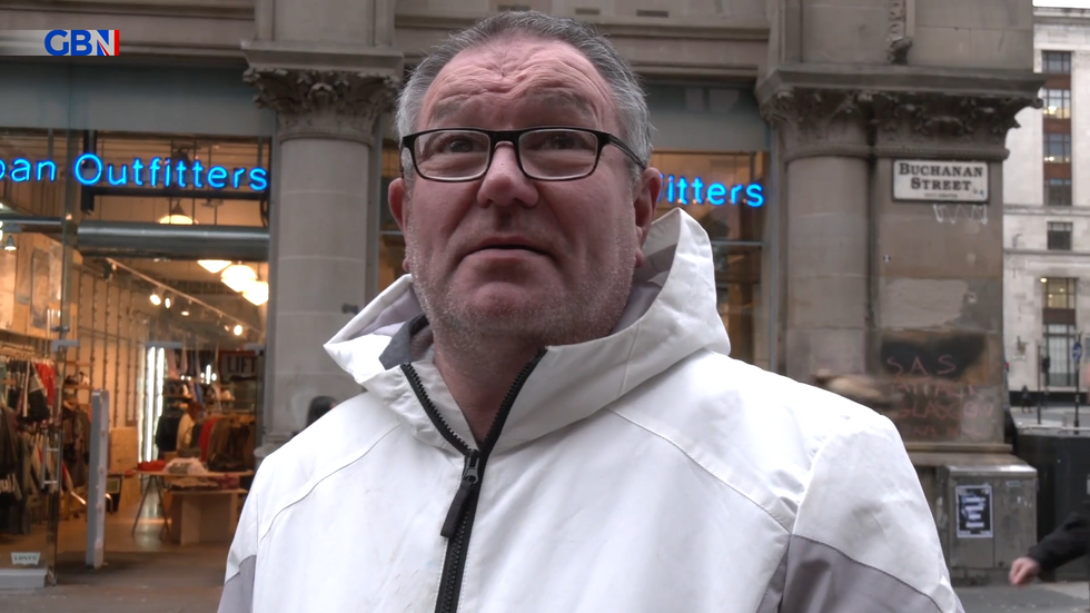 Person in Glasgow