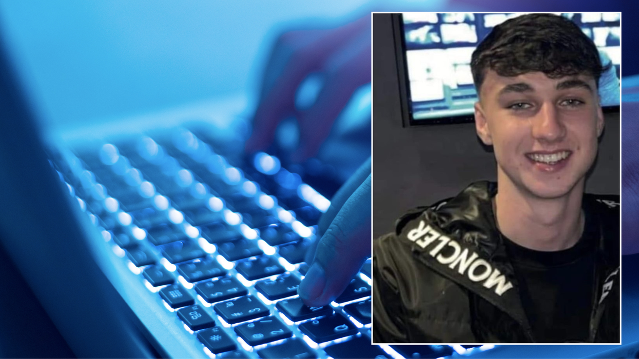 Person on laptop/Slater