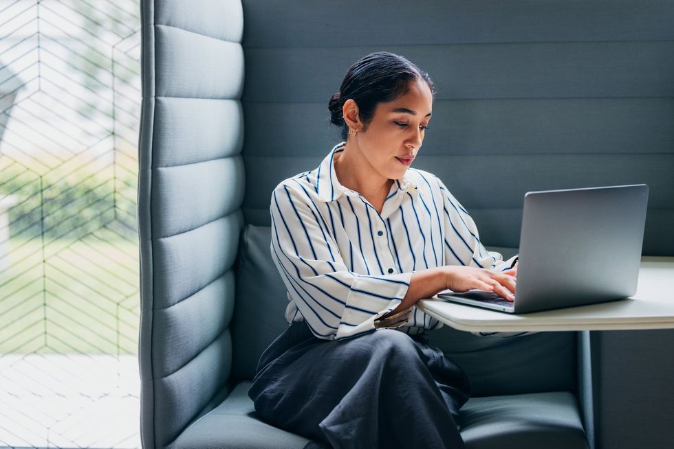 Person on laptop