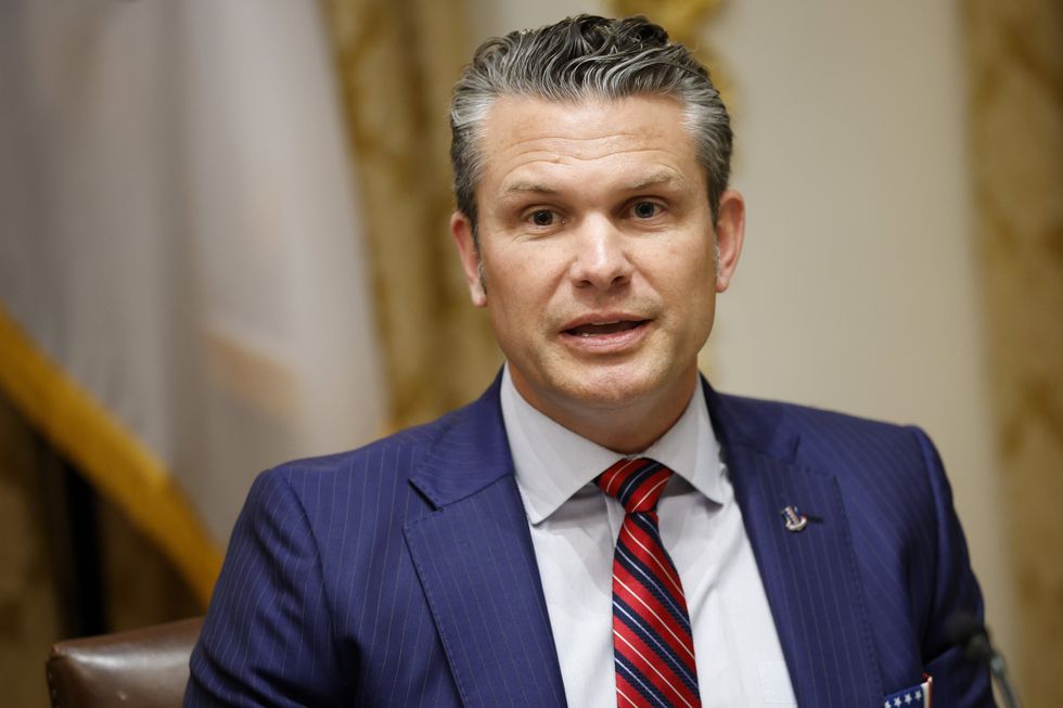 Pete Hegseth met with Nato defence ministers in Brussels earlier today
