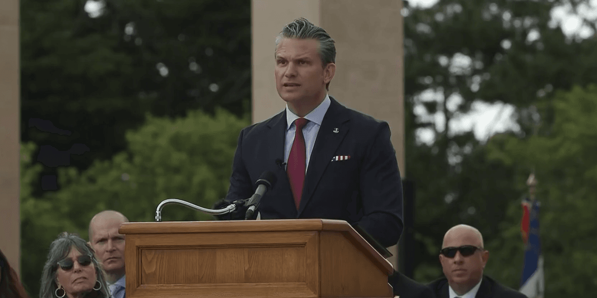 Pete Hegseth warns Europe must fight 'migrant invasion' in D-Day speech - 'Today beaches are stormed by different dangerous ideologies'