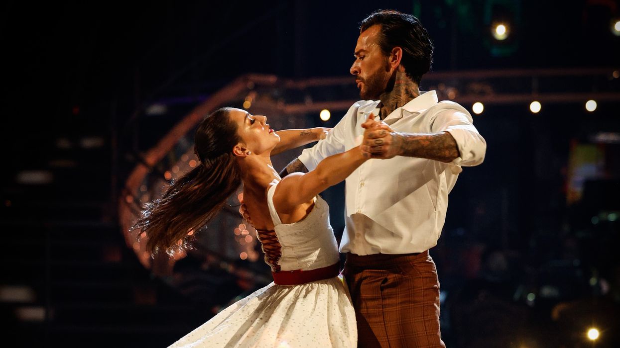 Pete Wicks and Jowita Pryzstal