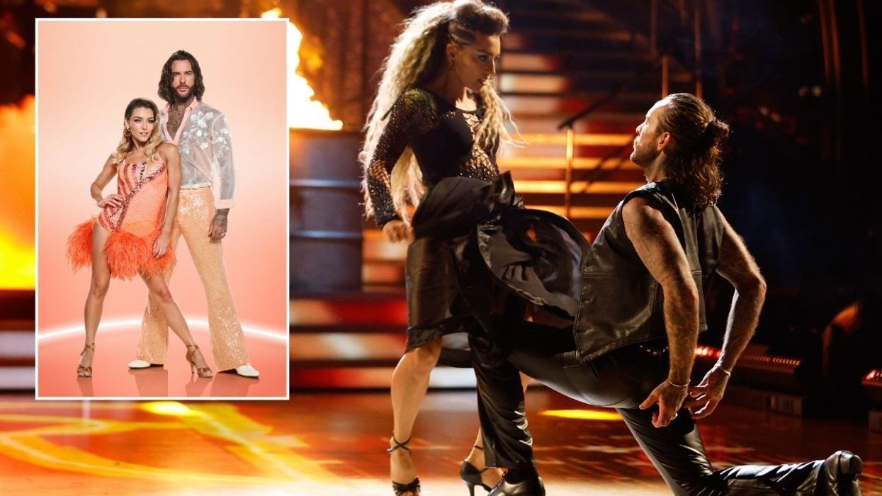 Pete Wicks and Jowita Przystał