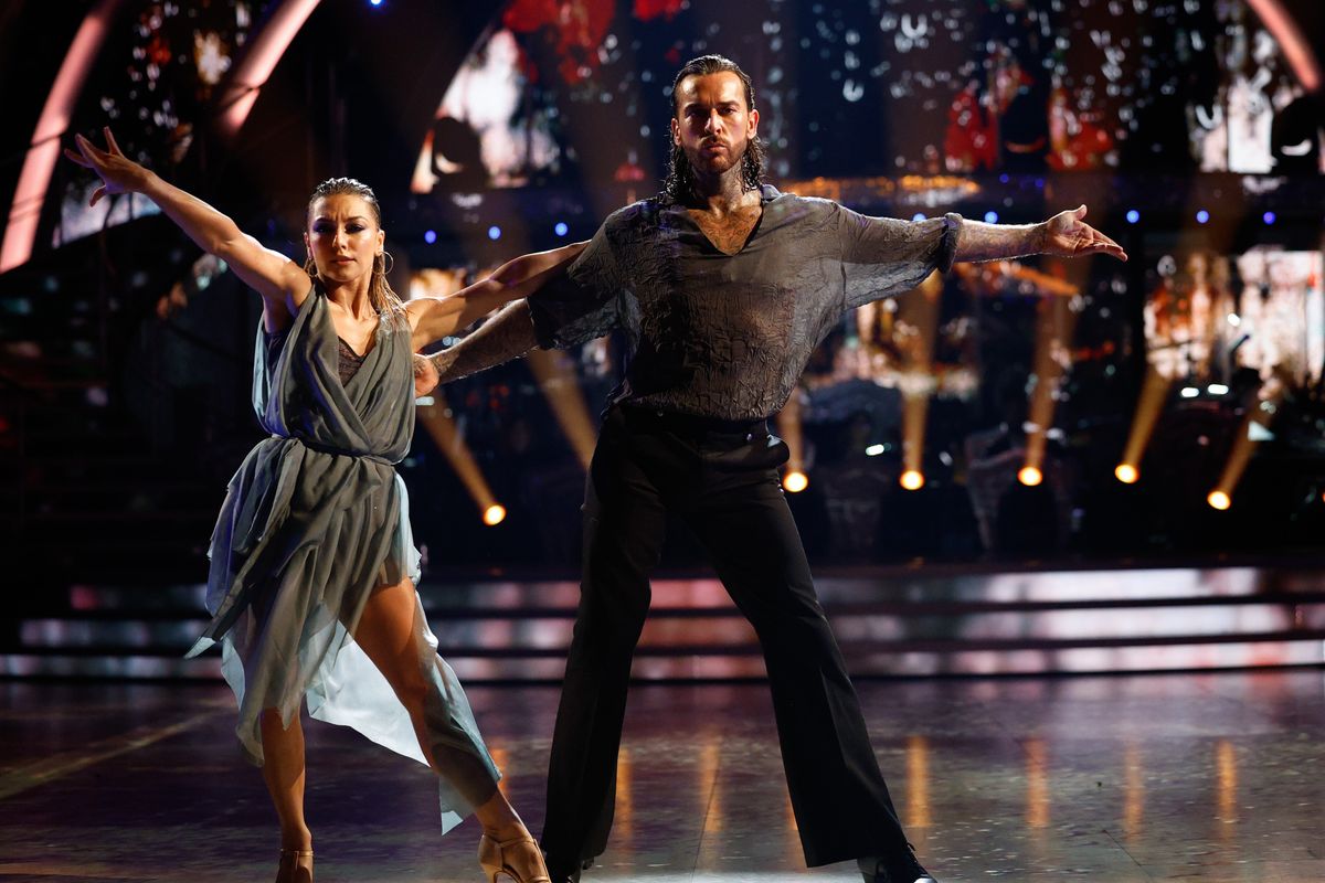 Pete Wicks and Jowita Przystal