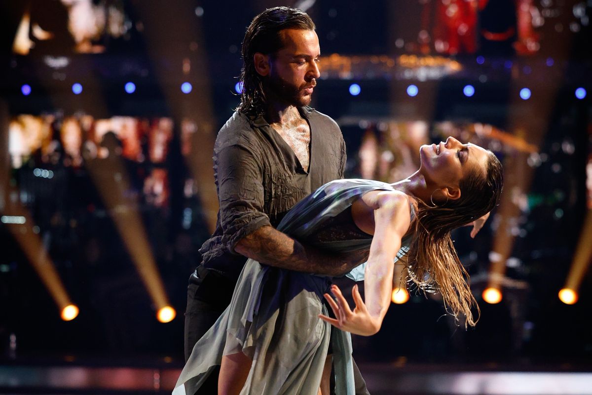 Pete Wicks and Jowita Przystal