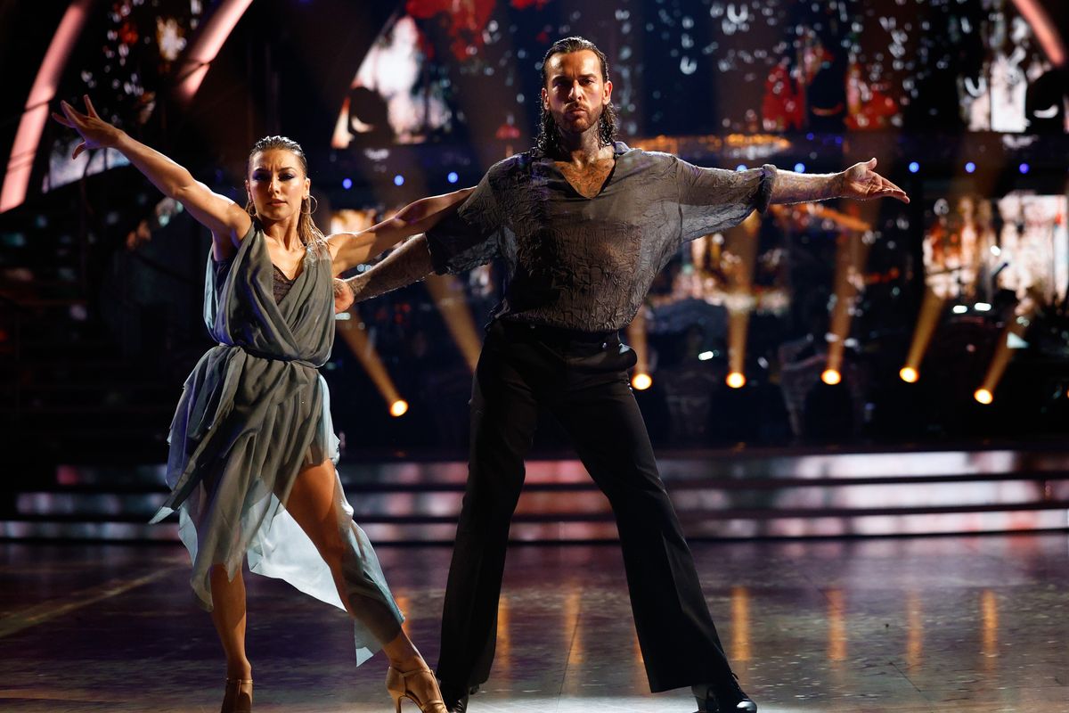 Pete Wicks and Jowita Przystal