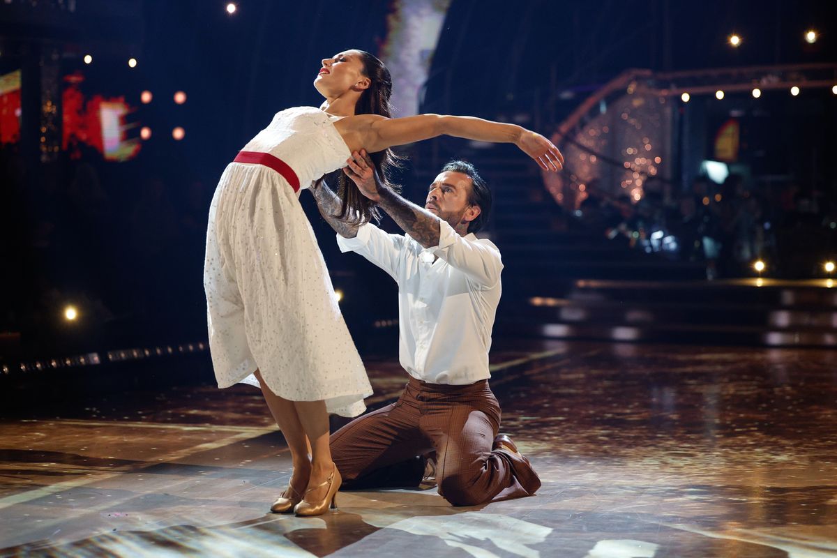 Pete Wicks and Jowita Przystal