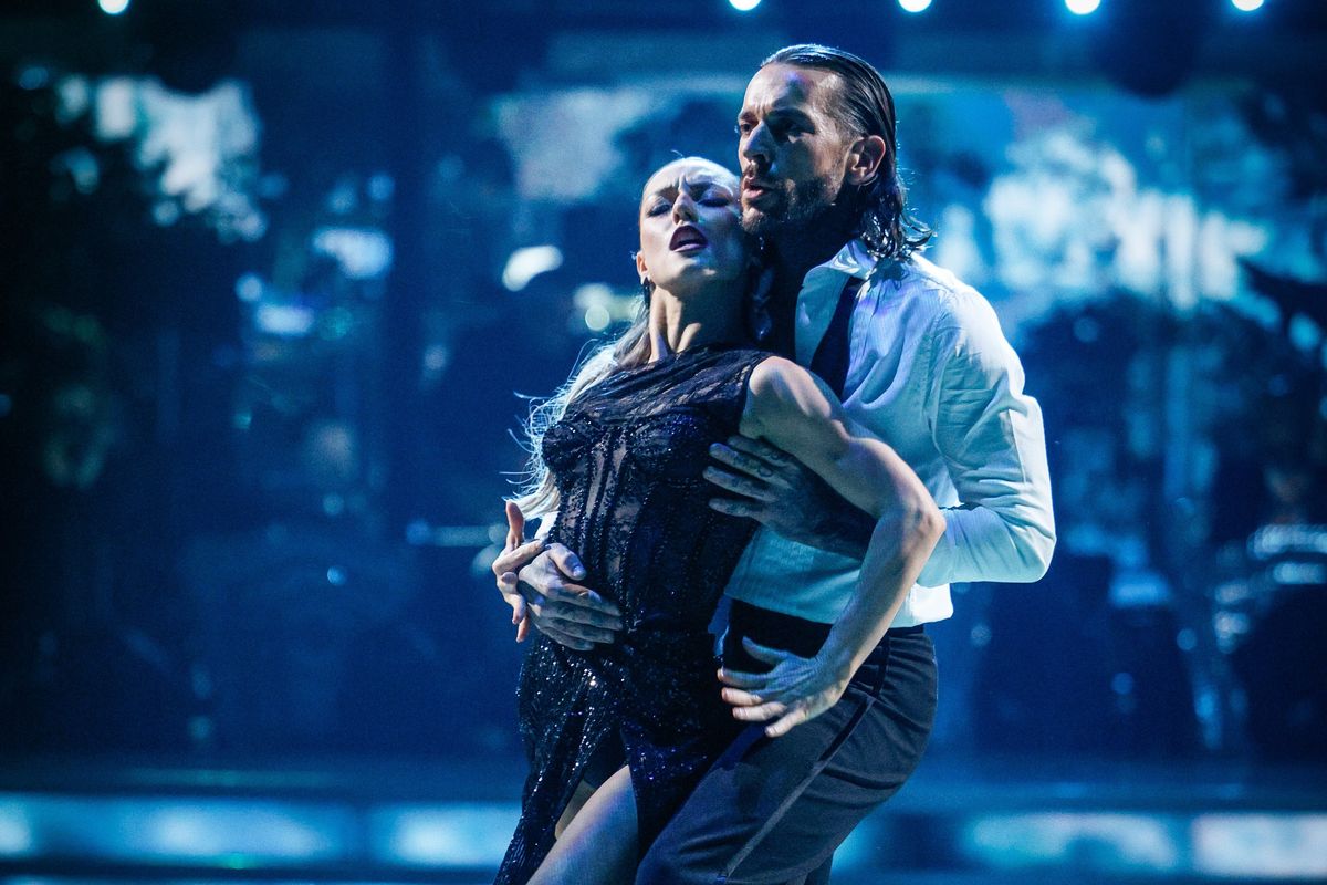 Pete Wicks and Jowita Przystal