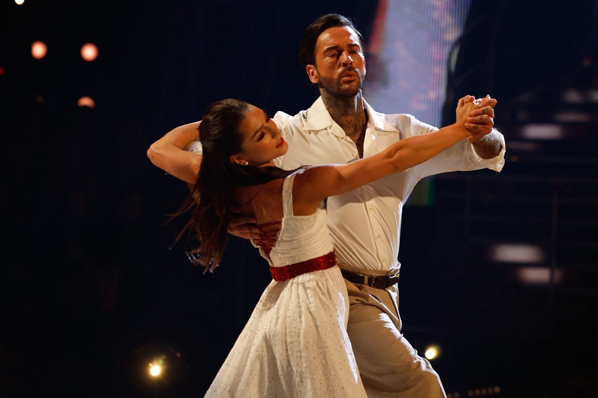 Pete Wicks and Jowita Przystal