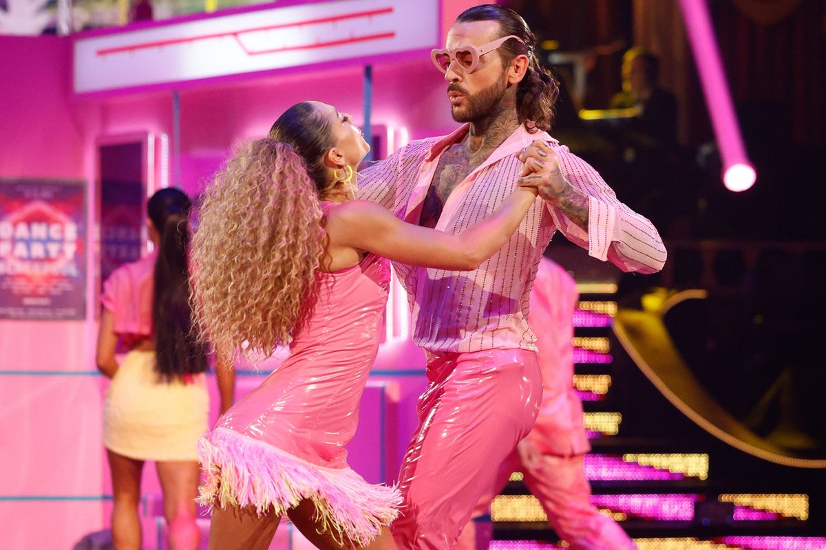 Pete Wicks and Jowita Przystal