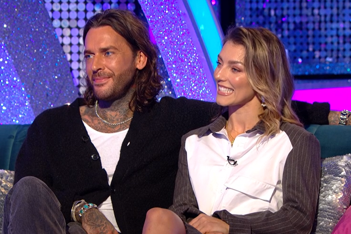 Pete Wicks and Jowita Przystal