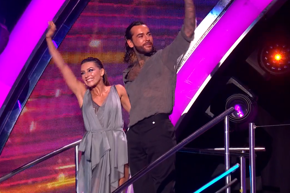 Pete Wicks and Jowita Przystal