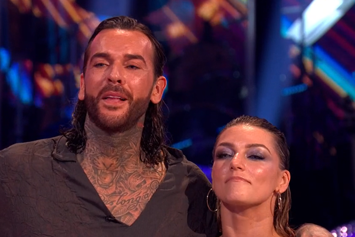 Pete Wicks and Jowita Przystal