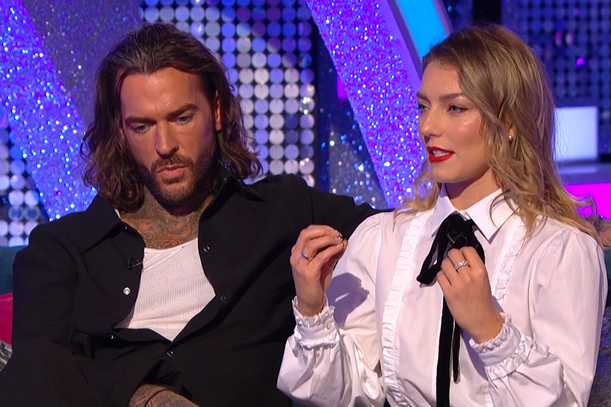 Pete Wicks and Jowita Przystal