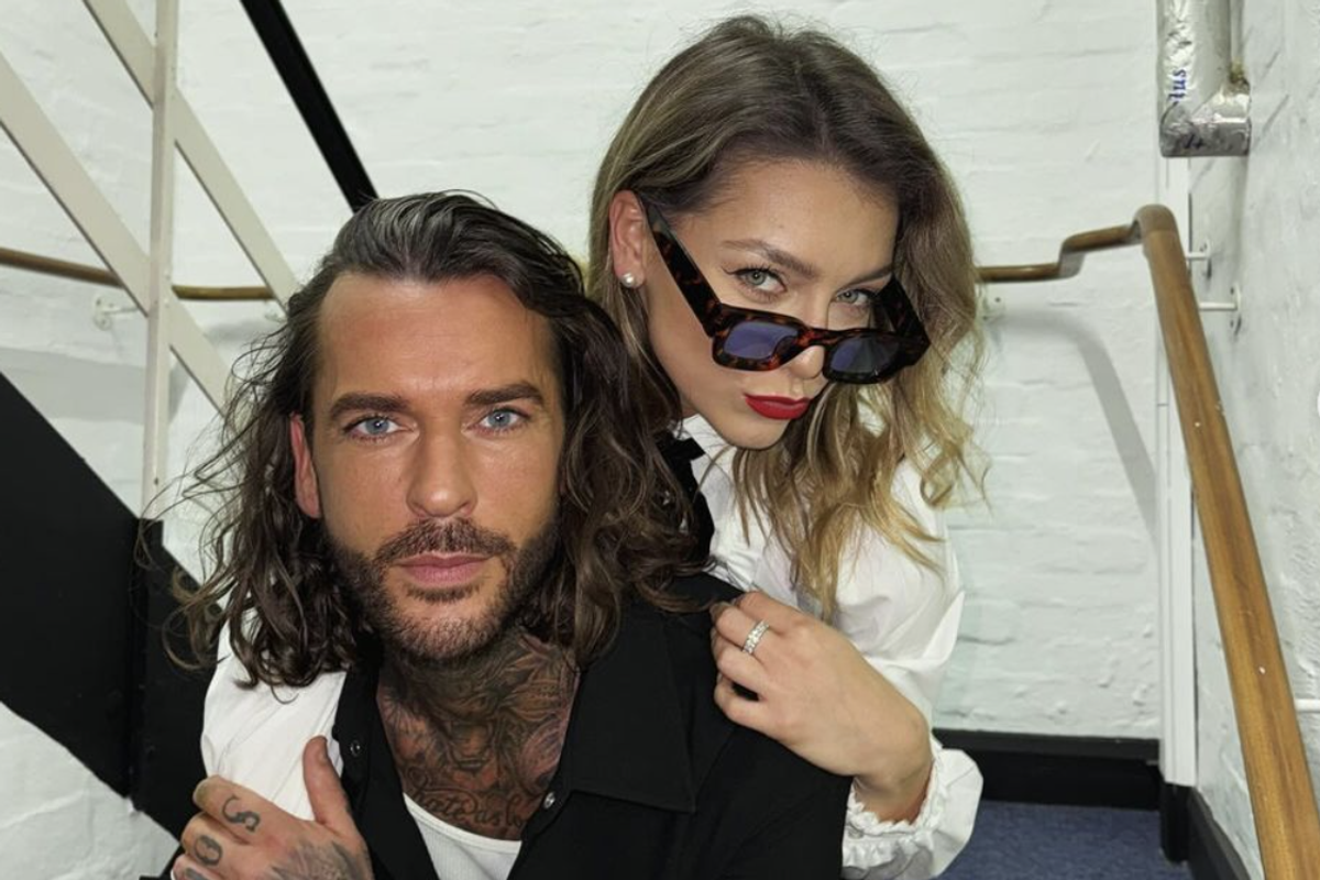 Pete Wicks and Jowita Przystal