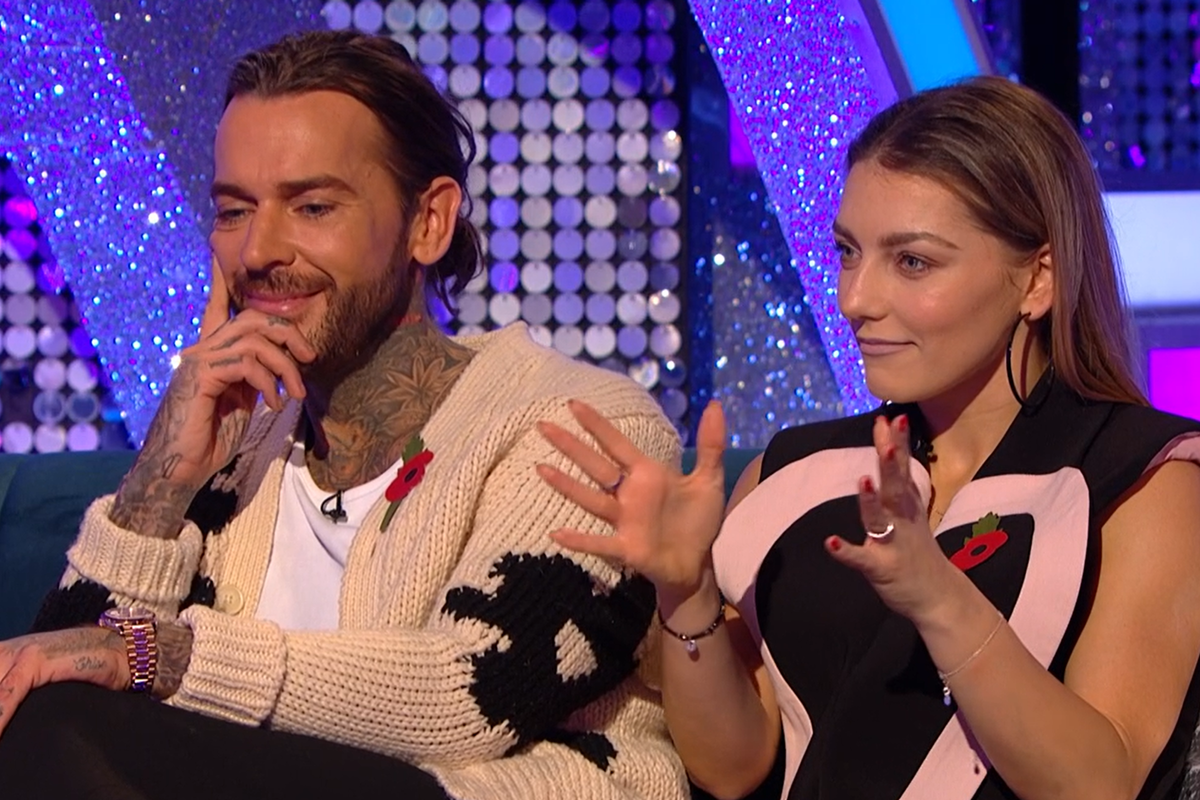 Pete Wicks and Jowita Przystal