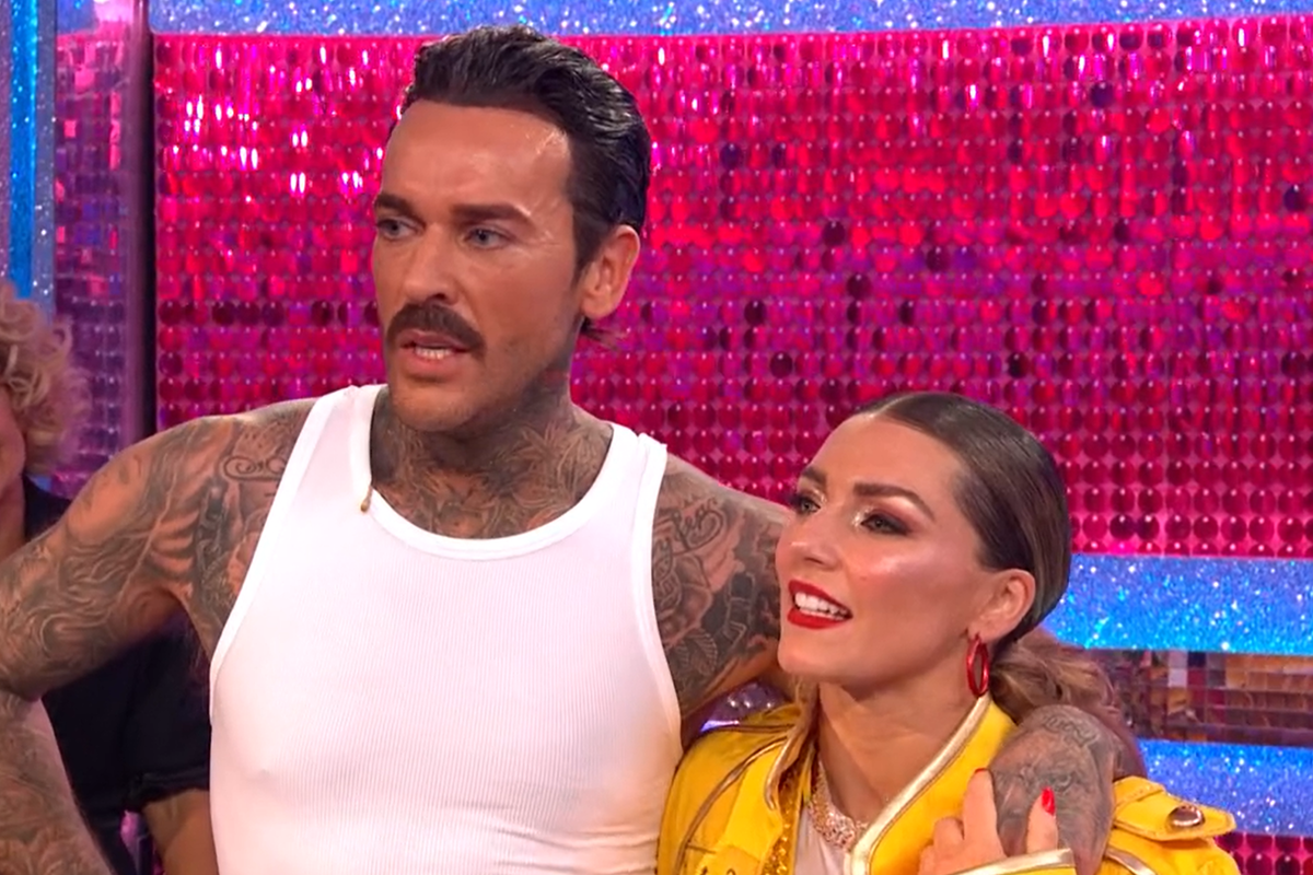 Pete Wicks and Jowita Przystal