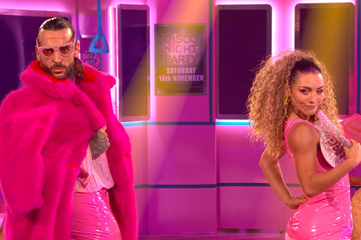 Pete Wicks and Jowita Przystal