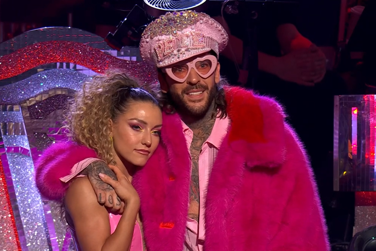 Pete Wicks and Jowita Przystal