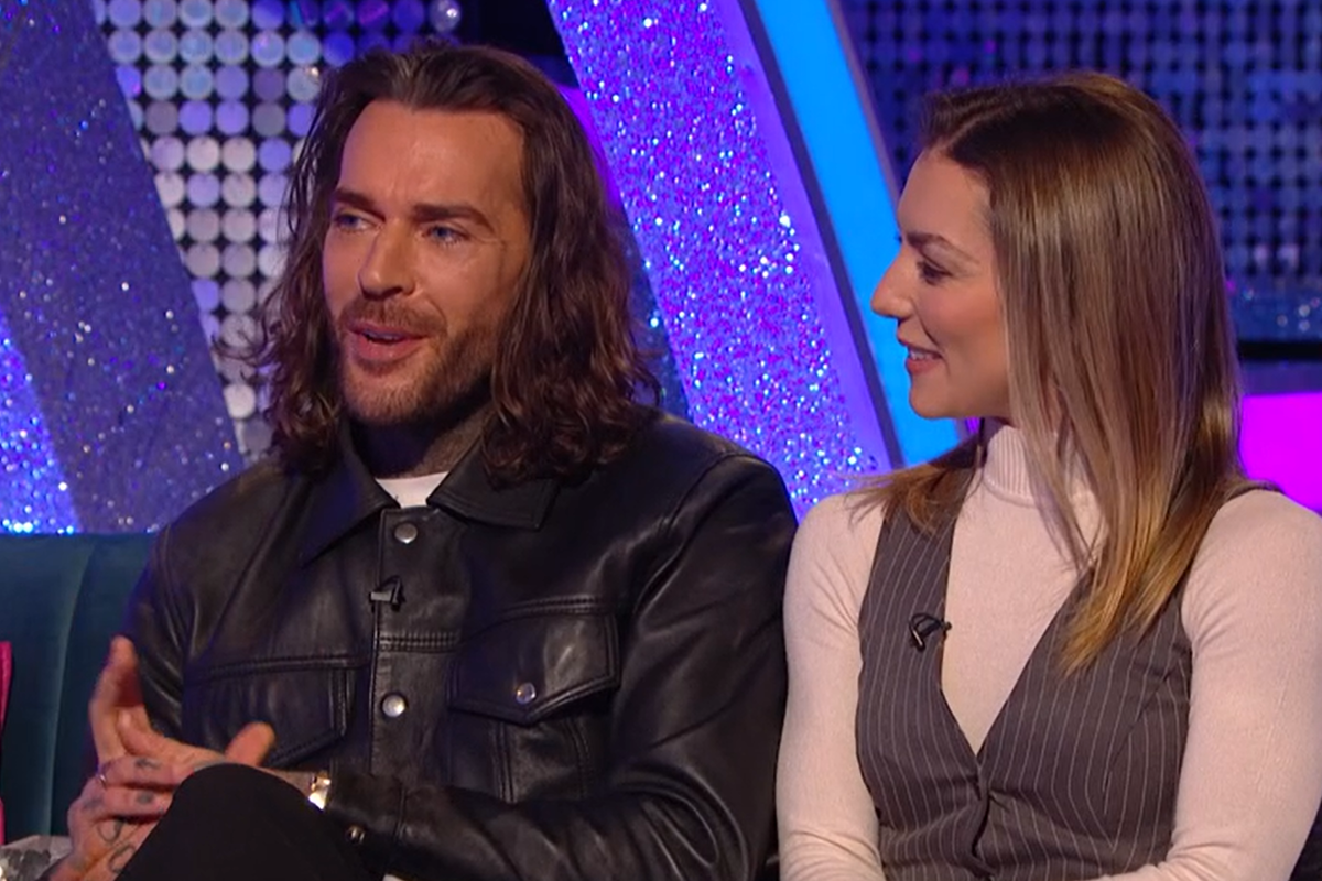 Pete Wicks and Jowita Przystal