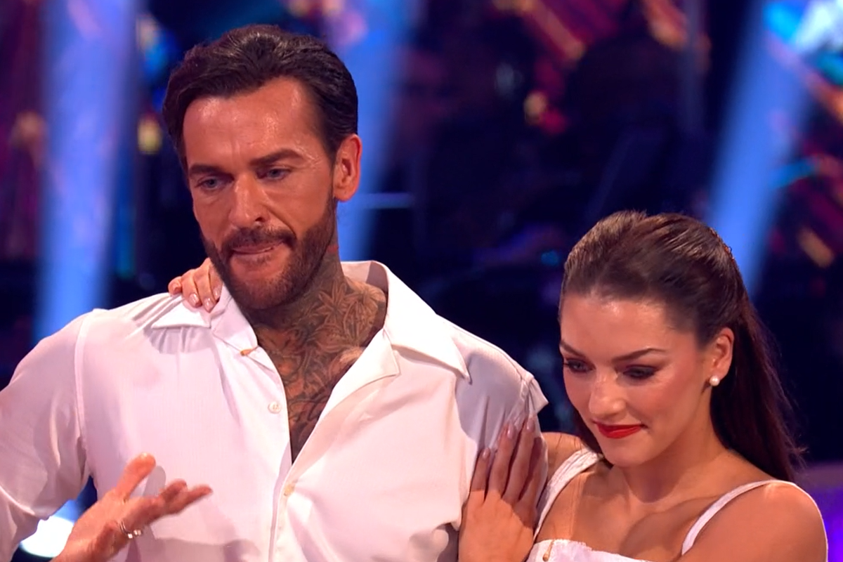Pete Wicks and Jowita Przystal