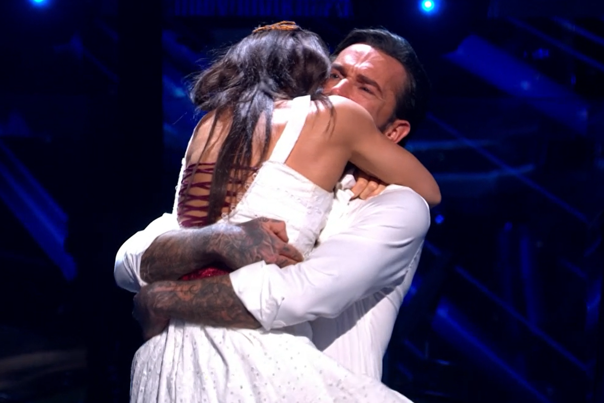 Pete Wicks and Jowita Przystal