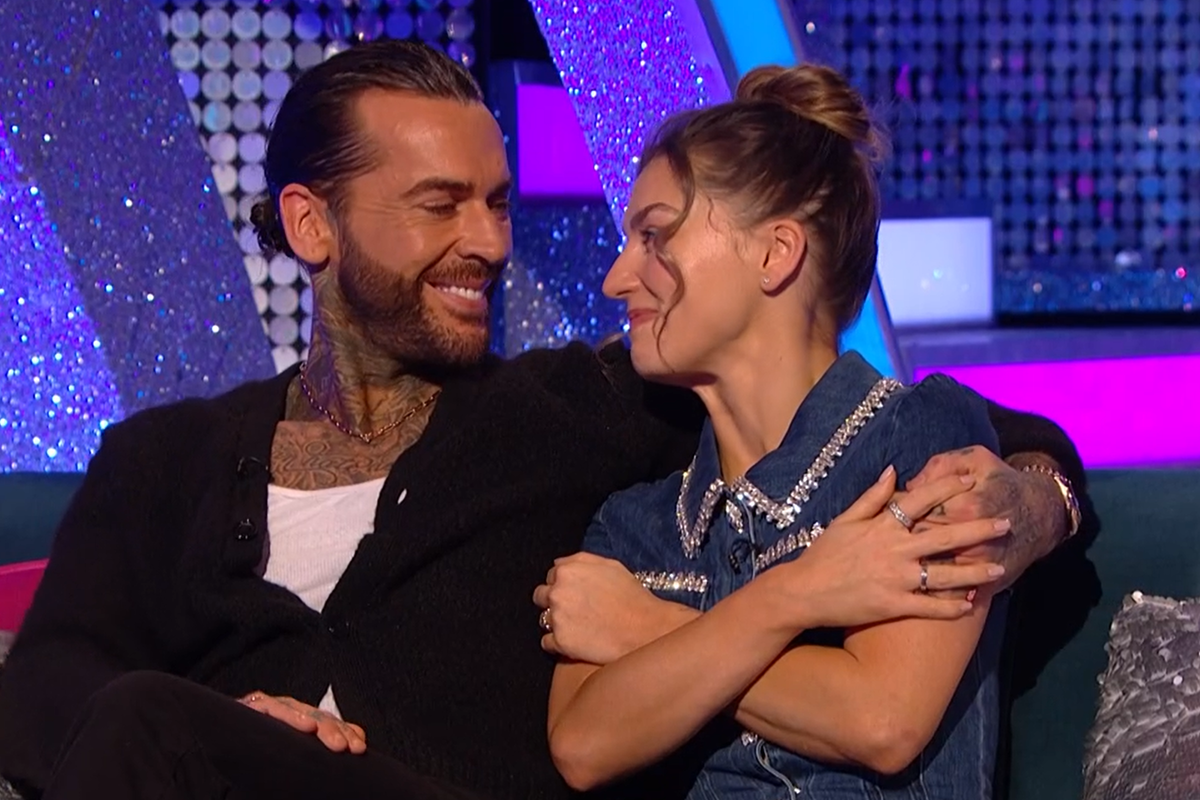 Pete Wicks and Jowita Przystal