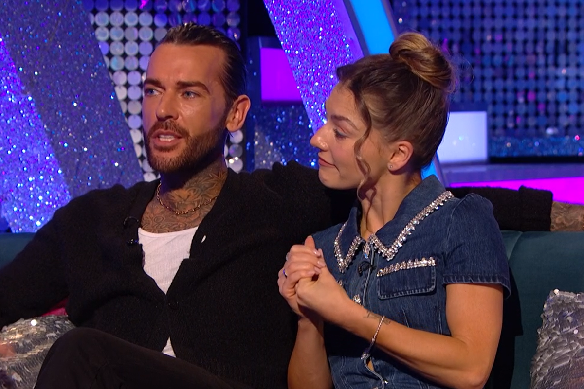 Pete Wicks and Jowita Przystal