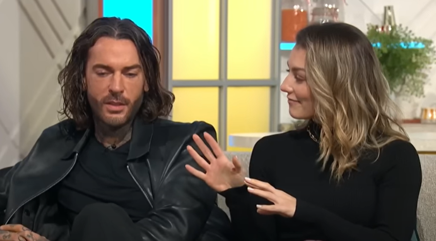 Pete Wicks and Jowita Przystal