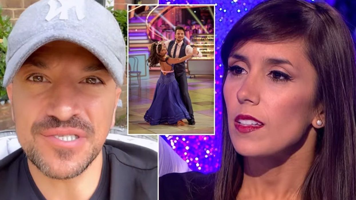 Peter Andre and Janette Manrara