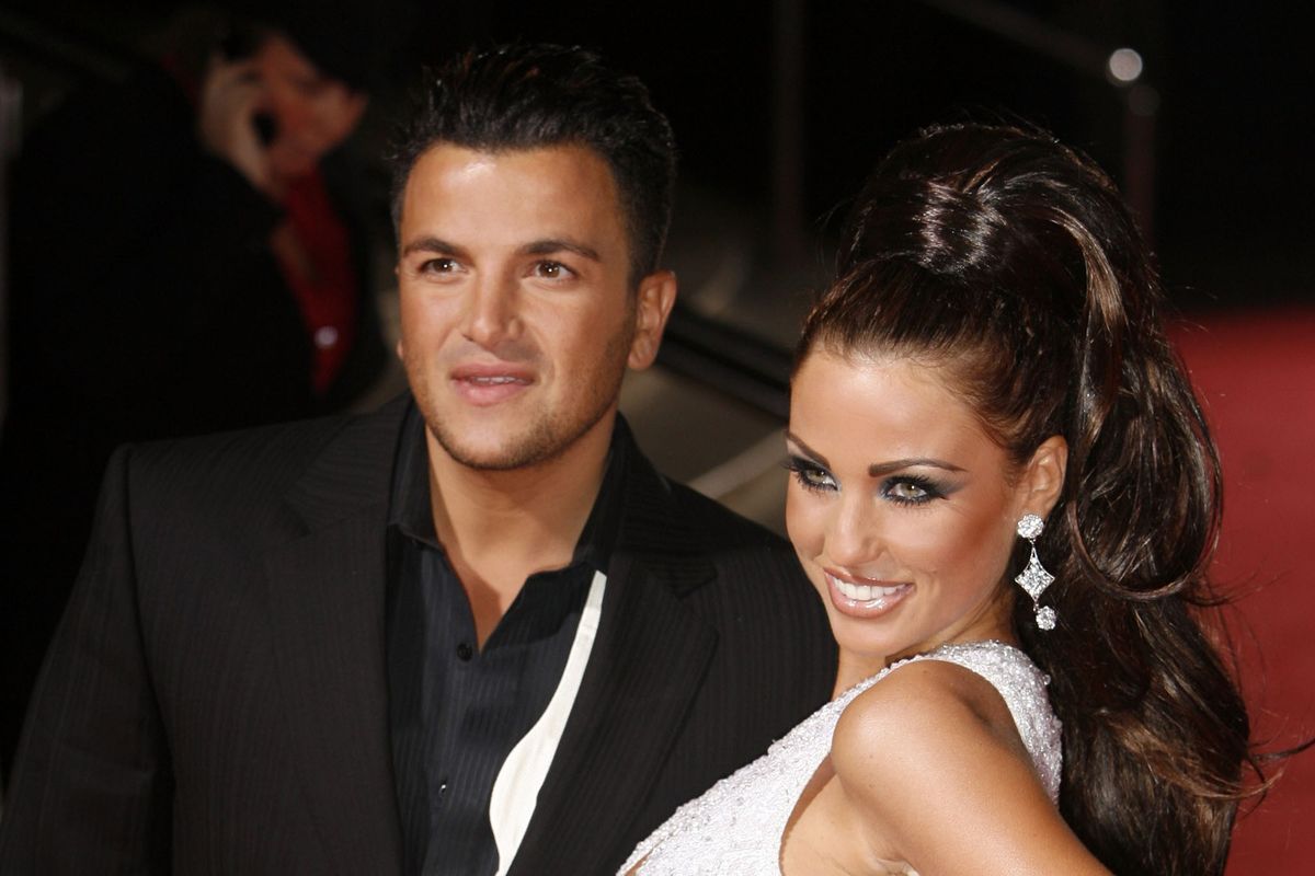 Peter Andre and Katie Price