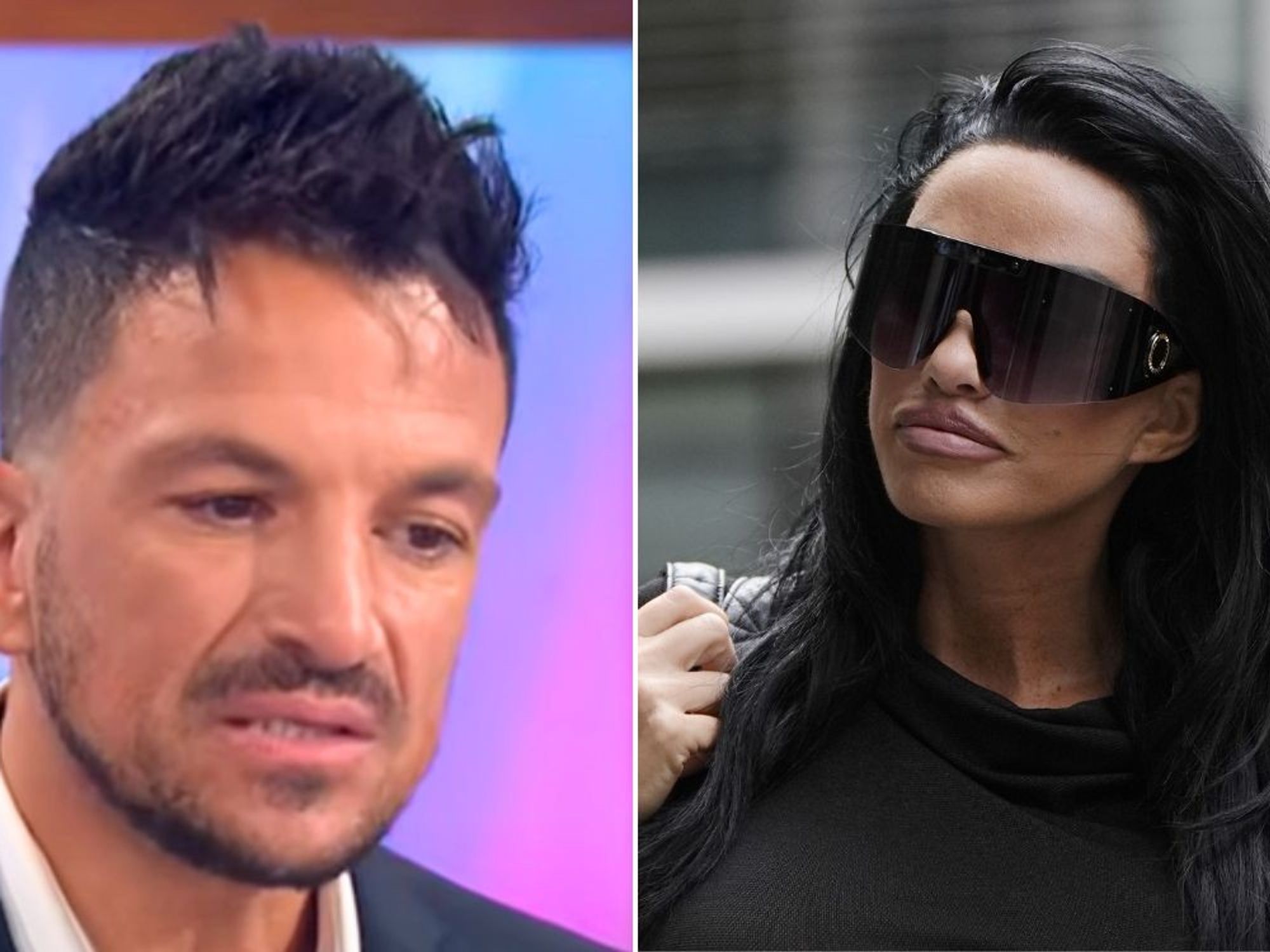 Peter Andre and Katie Price