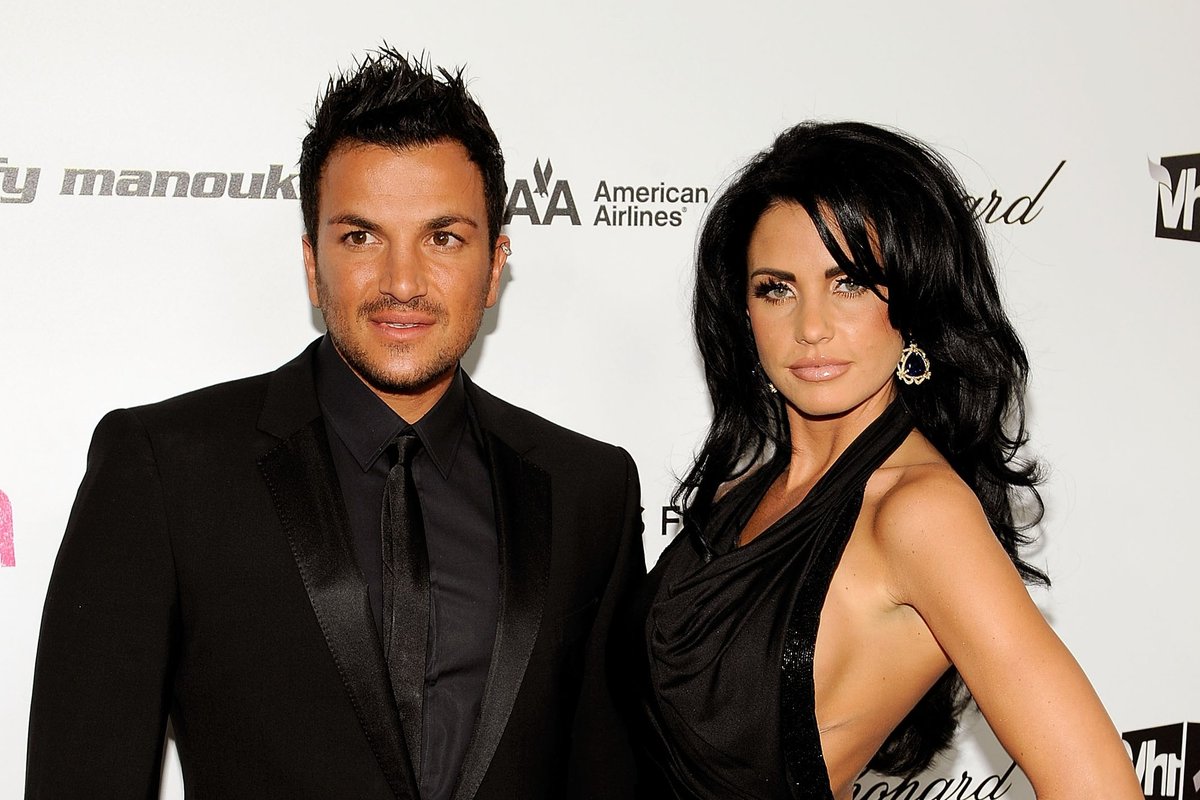 Peter Andre and Katie Price
