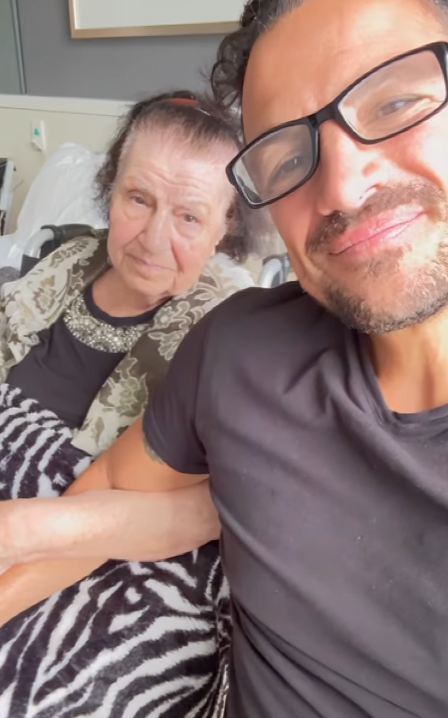 Peter Andre and mother