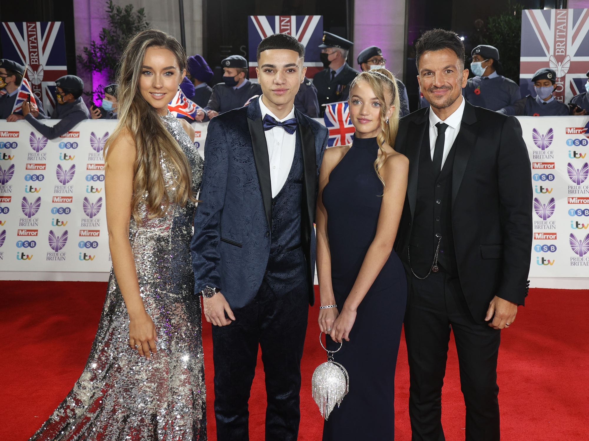 Peter Andre (right)