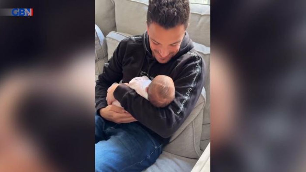 Peter Andre flooded with support after 'cruel' comment aimed at newborn daughter: 'Go away'